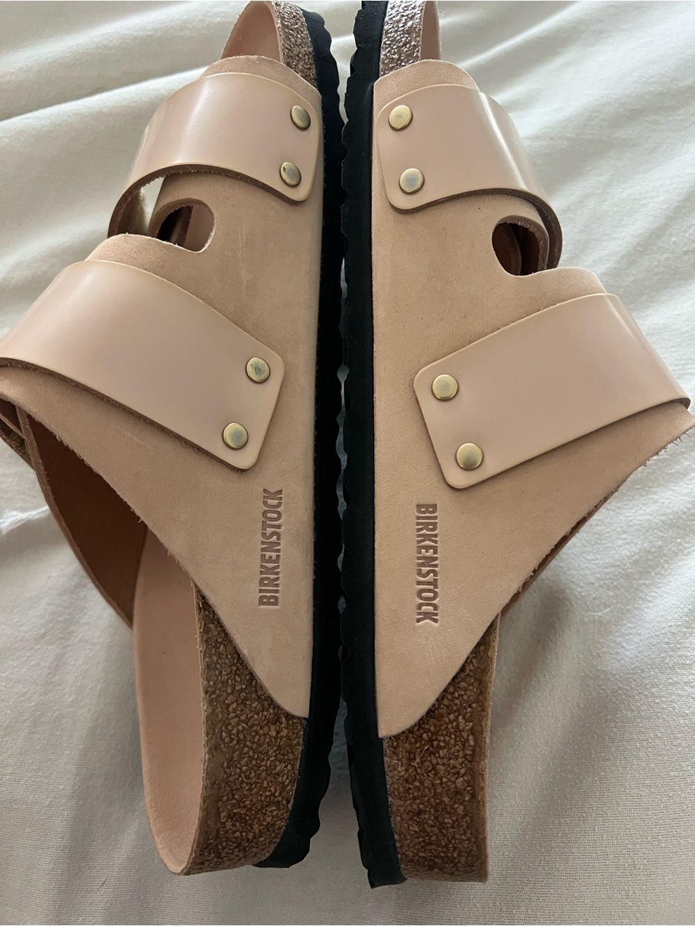 Birkenstock Uji Nubuck Leather Size 40 NWOT RT $160 New Beige